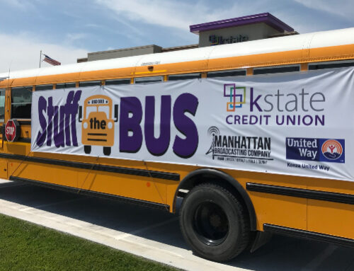 Stuff The Bus With Konza United Way and K-State Credit Union