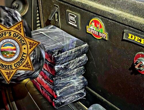 Wabaunsee County police intercept over 5 kilos of cocaine early Sunday morning