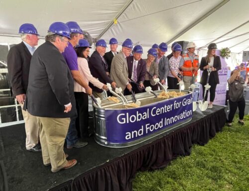K-State officially breaks ground on new Global Center for Grain and Food Innovation