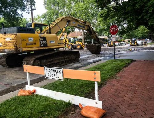 City begins work on pair of residential road projects