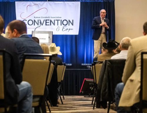 Kansas Livestock Association approves new policies, swears in president at second Manhattan convention