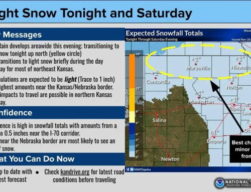 Light snow possible this weekend with single-digit wind chills Sunday