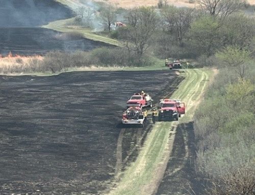 Konza Prairie-area fire burns over 1,300 acres near I-70